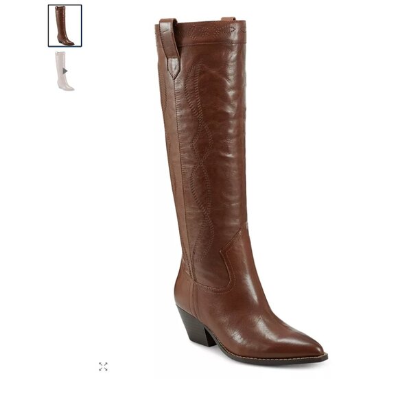 Marc Fisher LTD Edania Pointed Toe Knee High Boot - Picture 13 of 13